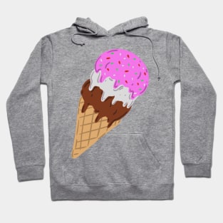 Three Flavour Ice Cream Hoodie